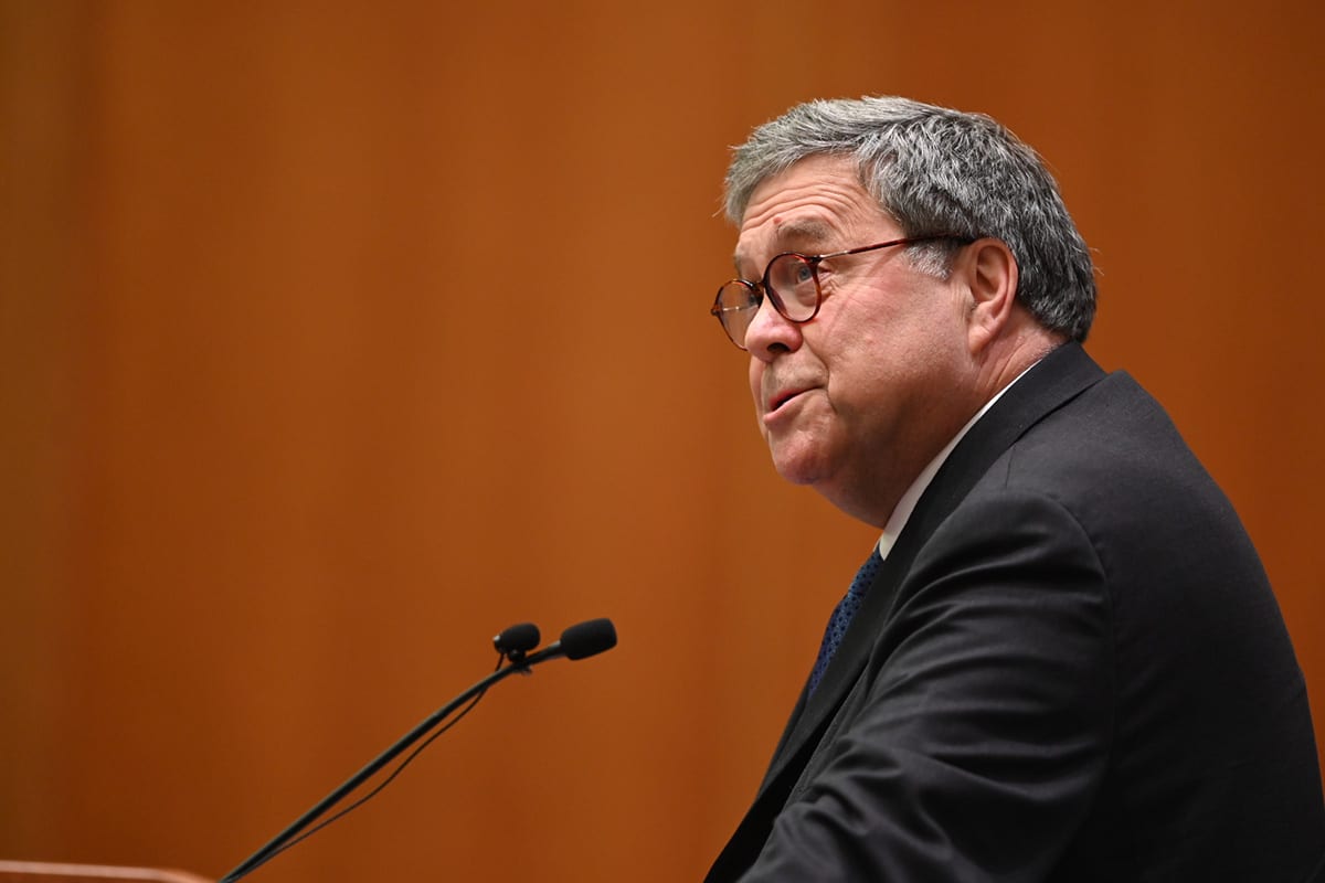 Attorney General William Barr on Religious Liberty