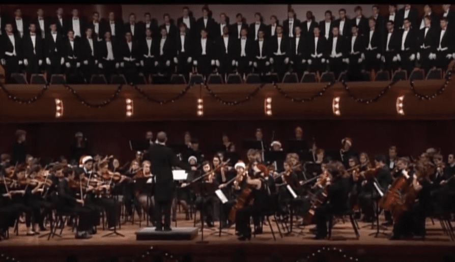 Carol of the Bells –  Notre Dame’s Glee Club and Symphony Orchestra