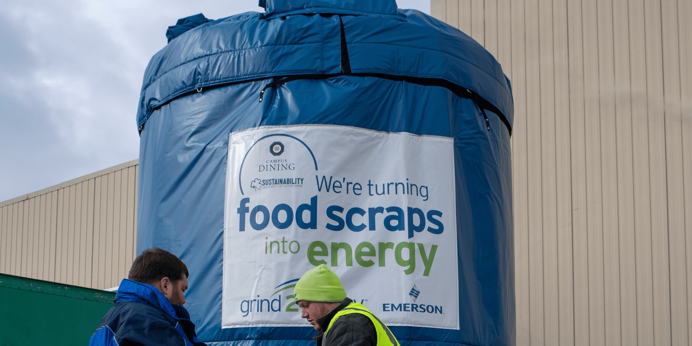 New system to tackle nonconsumable food waste, contribute to clean energy needs of local farm