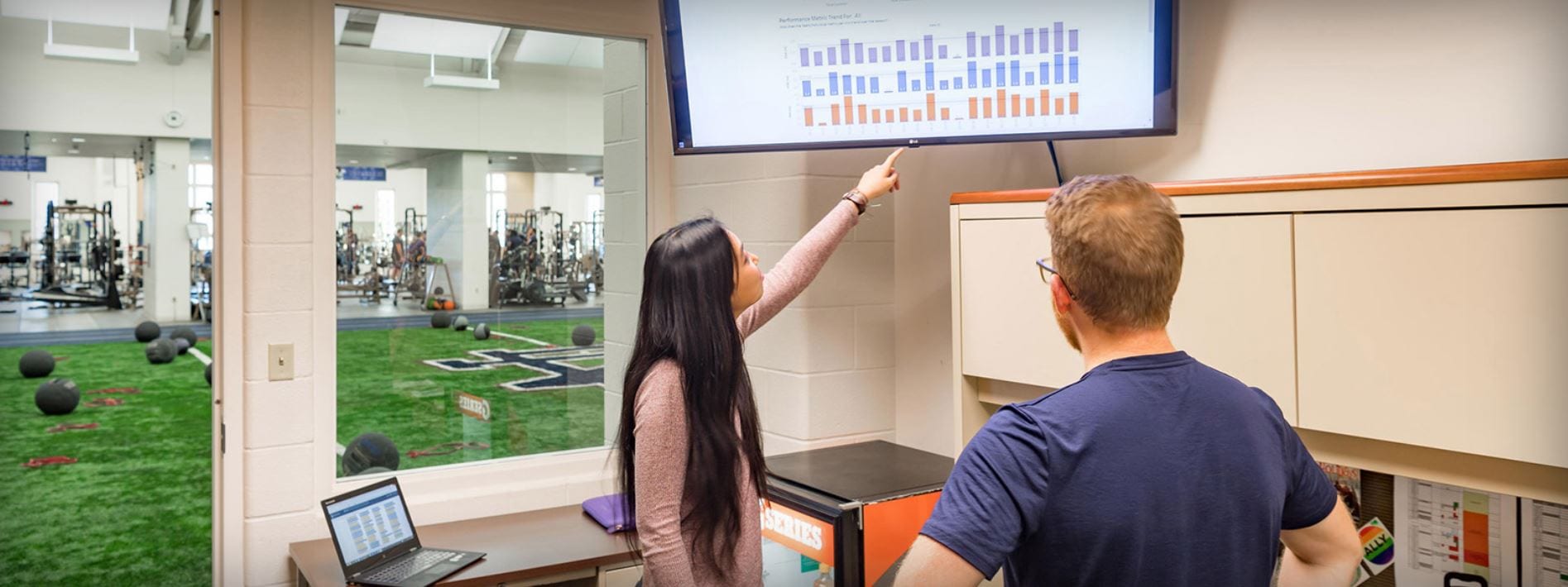 Connecting Fields – ACMS and Athletics Collaboration Benefits Students in Sports and Science