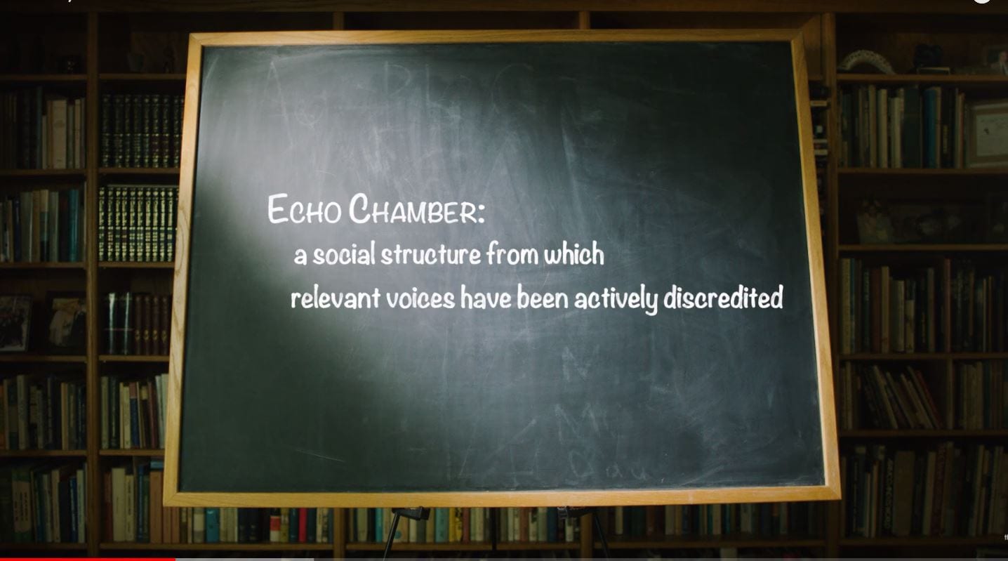 Applying the Concepts: How to Avoid an Echo Chamber