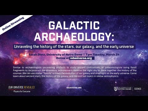 Galactic Archaeology