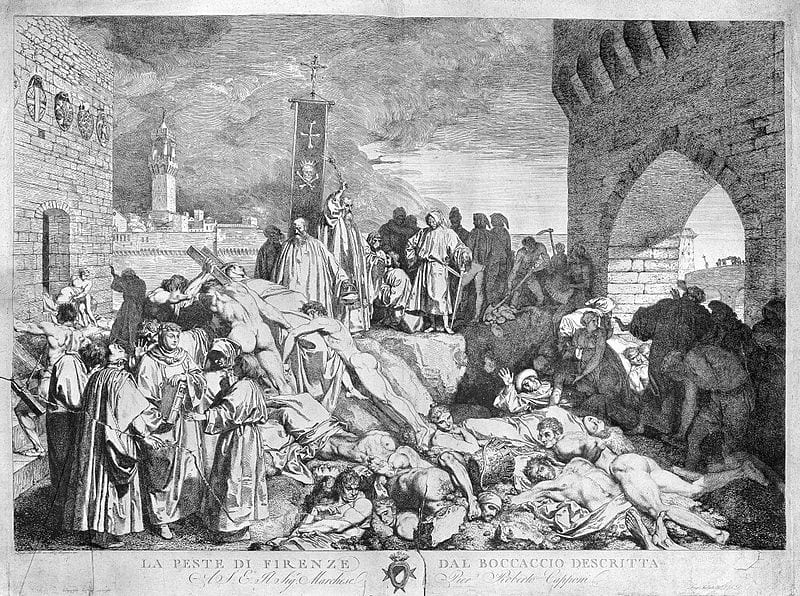 The Black Death in Florence