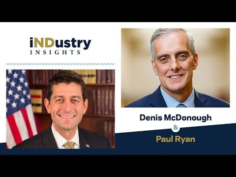 Paul Ryan and Denis McDonough