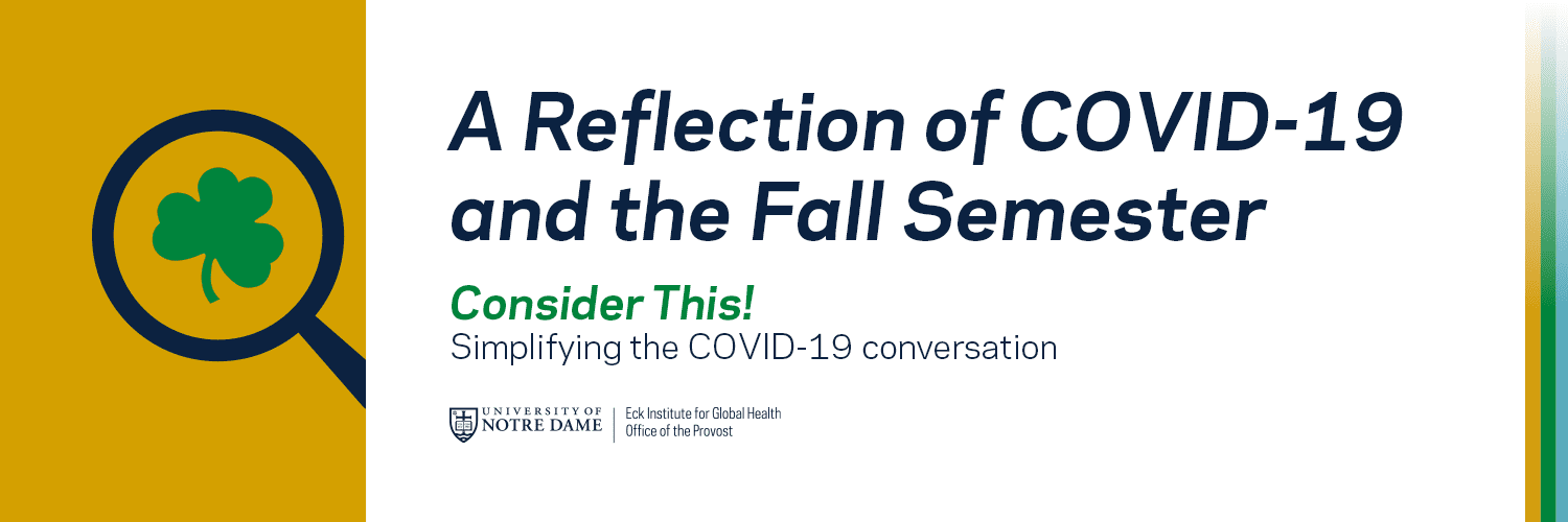 A Reflection of COVID-19 and the Fall Semester