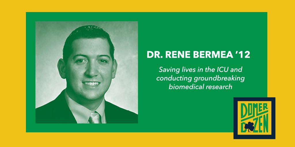 2021 Domer Dozen Honoree: Dr. Rene Bermea ’12