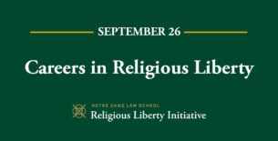 Notre Dame Religious Liberty Initiative