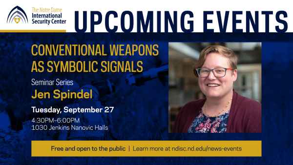 Conventional Weapons as Symbolic Signals