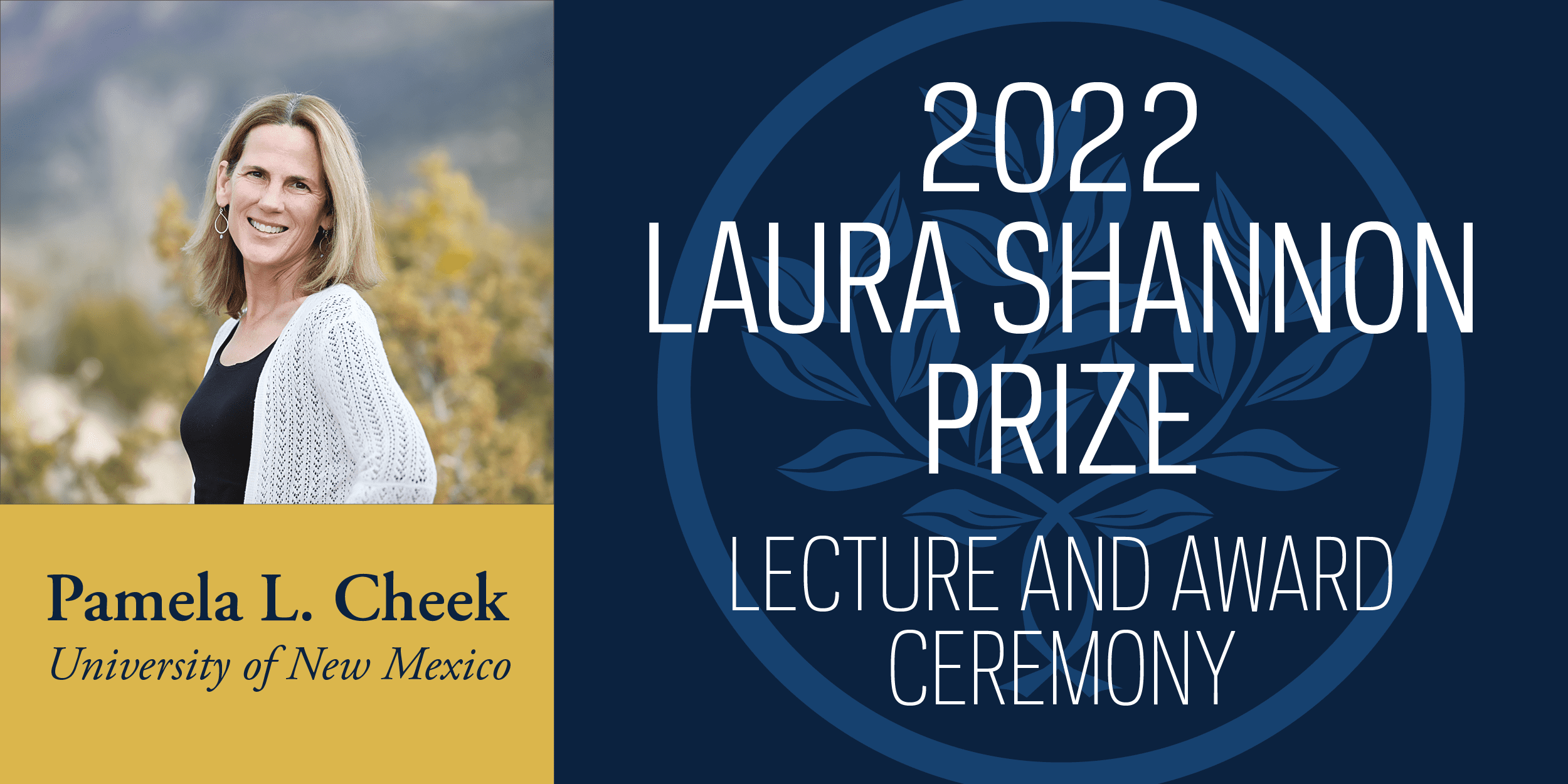 The 2022 Laura Shannon Prize with Pamela Cheek: “The Literary ‘Me Too’ of the 18th Century: Women’s Writing and the Capital of Virtue”