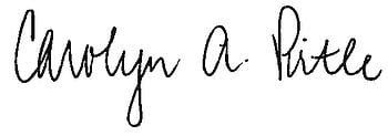 Carolyn Pirtle signature