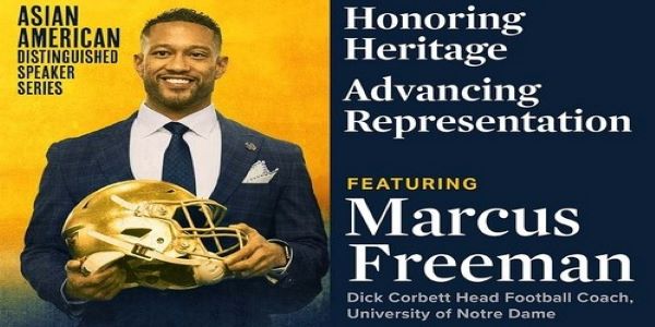 Asian American Distinguished Speaker Series with Marcus Freeman