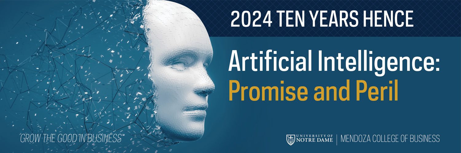 Ten Years Hence 2024: Artificial Intelligence - Promise and Peril