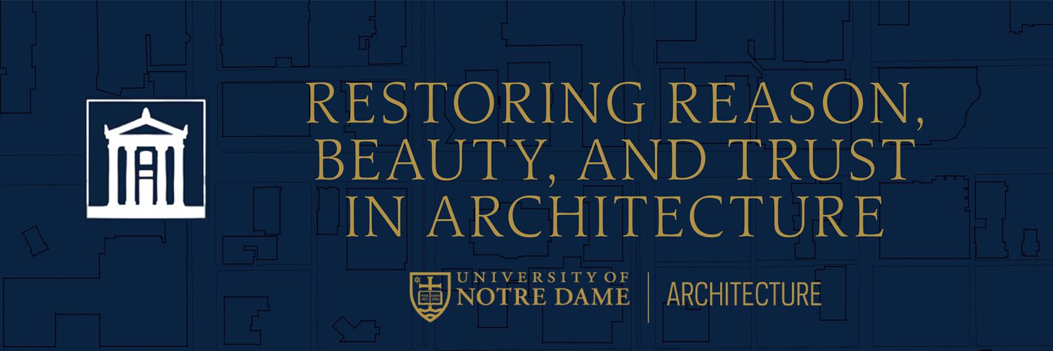 Restoring Reason, Beauty, and Trust in Architecture
