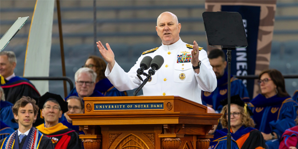 Adm. Christopher Grady ’84: 2025 Commencement Address
